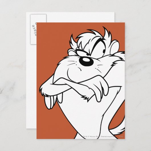 TAZ™ positisieren Postkarte (Vorne/Hinten)