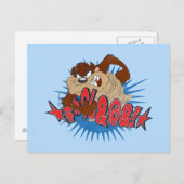 TAZ™ POSTKARTE (Vorne/Hinten)