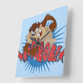 TAZ™ QUADRATISCHE WANDUHR (Winkel)