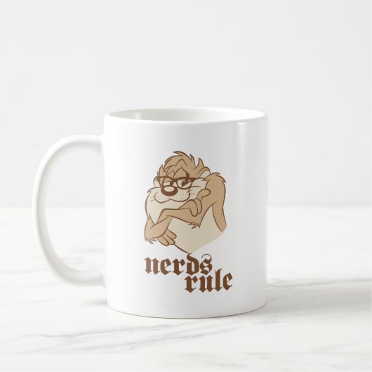 TAZ™ - Regeln für Nerd Kaffeetasse (Links)