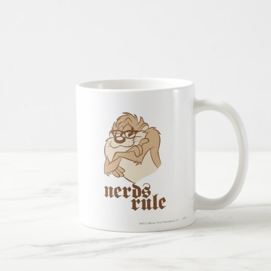 TAZ™ - Regeln für Nerd Kaffeetasse (Rechts)