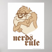 TAZ™ - Regeln für Nerd Poster (Vorne)