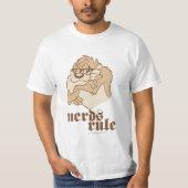 TAZ™ - Regeln für Nerd T-Shirt (Vorderseite)