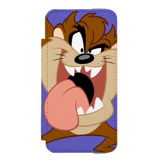 TAZ™| Seiner Zunge ausstechen Incipio iPhone Geldbeutel-Hülle (Folio Vorderseite)