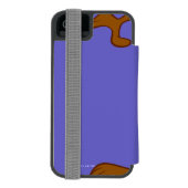 TAZ™| Seiner Zunge ausstechen Incipio iPhone Geldbeutel-Hülle (Folio Rückseite)