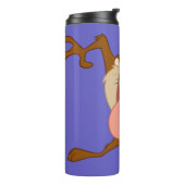 TAZ™| Seiner Zunge ausstechen Thermosbecher (Nach links gedreht)