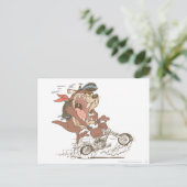 TAZ™ Slick Hog Postkarte (Stehend Vorderseite)