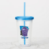 TAZ™ Smug Acryltrinkbecher (Vorderseite)