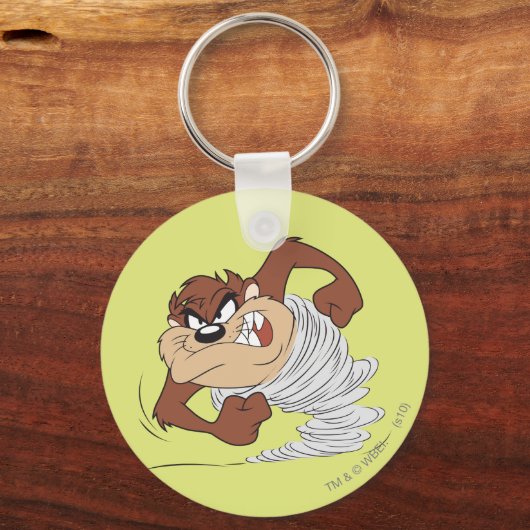 TAZ™-Spinnerei Schlüsselanhänger (Vorderseite)