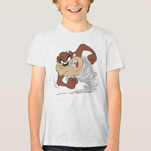 TAZ™-Spinnerei Tri-Blend Shirt (Vorderseite)