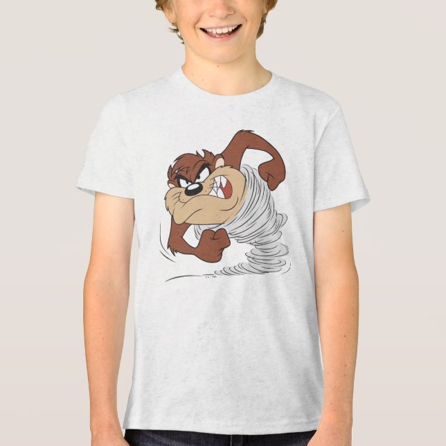 TAZ™-Spinnerei Tri-Blend Shirt (Vorderseite)