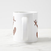 TAZ™ Springend Jumbo-Tasse (Rückseite)