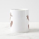 TAZ™ Springend Jumbo-Tasse (Vorderseite)