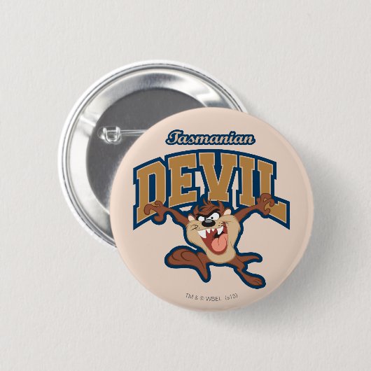 TAZ™ Tasmanian Devil Patch Button (Vorne & Hinten)