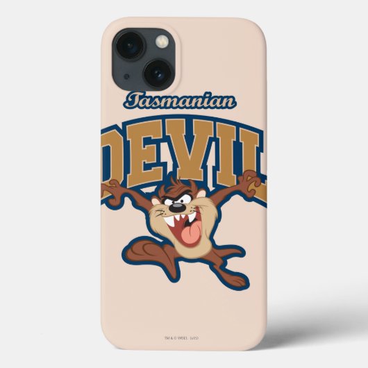 TAZ™ Tasmanian Devil Patch Case-Mate iPhone Hülle (Rückseite)