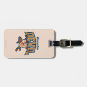 TAZ™ Tasmanian Devil Patch Gepäckanhänger (Vorderseite horizontal)