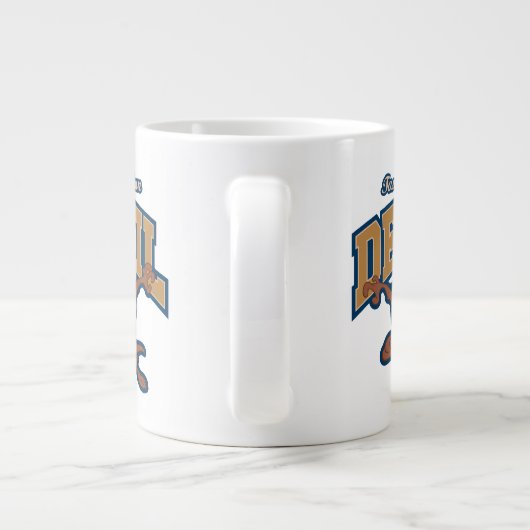 TAZ™ Tasmanian Devil Patch Jumbo-Tasse (Rückseite)