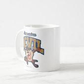 TAZ™ Tasmanian Devil Patch Kaffeetasse (Vorderseite Links)