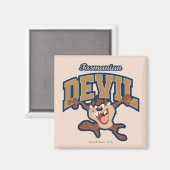 TAZ™ Tasmanian Devil Patch Magnet (Vorderseite/Rückseite)