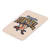 TAZ™ Tasmanian Devil Patch Magnet (Linke Seite)