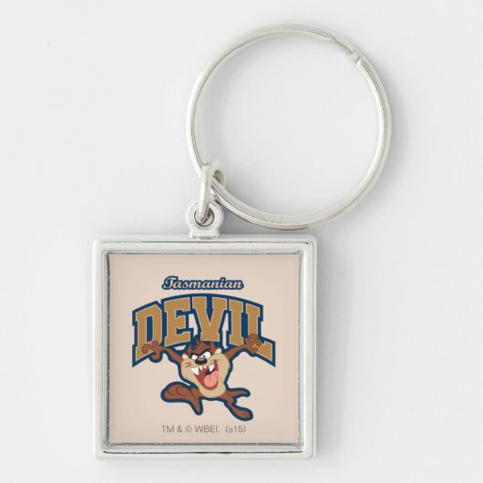 TAZ™ Tasmanian Devil Patch Schlüsselanhänger (Vorne)