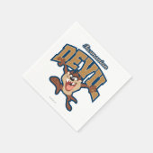 TAZ™ Tasmanian Devil Patch Serviette (Ecke)