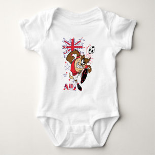 TAZ™ Team Australia Fußball Grafik Baby Strampler