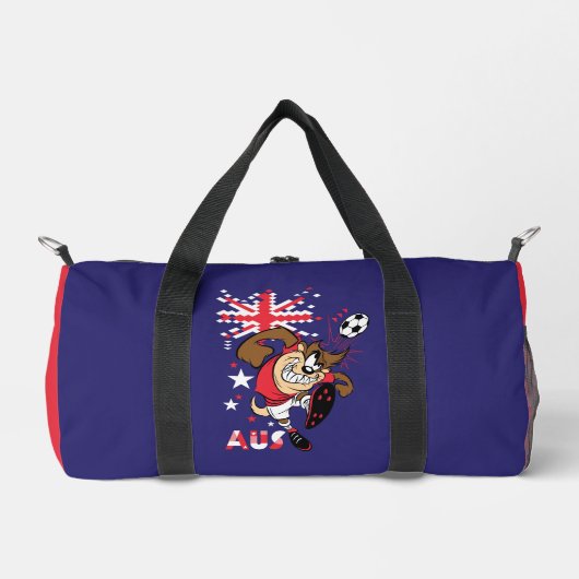 TAZ™ Team Australia Fußball-Grafik Duffle Bag (Vorderseite)