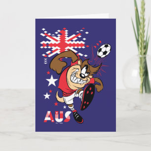 TAZ™ Team Australia Fußball-Grafik Karte