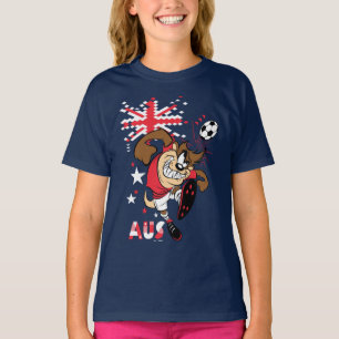 TAZ™ Team Australia Fußball-Grafik T-Shirt