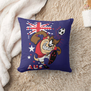 TAZ™ Team Australia Soccer Grafik Kissen