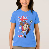 TAZ™ Team Australia Soccer Grahic Tri-Blend Shirt (Vorderseite)