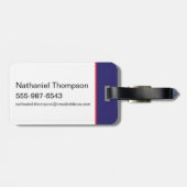 TAZ™ Team Australia Soccer Graphic Gepäckanhänger (Rückseite horizontal)