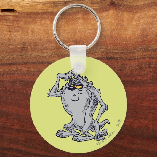 TAZ™ Thinking Artistic Design Schlüsselanhänger (Vorderseite)