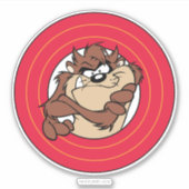 TAZ™ Through LOONEY TUNES™ Aufkleber (Vorderseite)