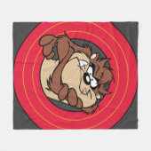 TAZ™ Through LOONEY TUNES™ Circles Fleecedecke (Vorderseite (Horizontal))