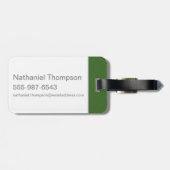 TAZ™ Tongue Out Gepäckanhänger (Rückseite horizontal)