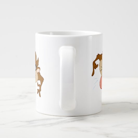 TAZ™ Tongue Out Jumbo-Tasse (Rückseite)