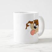 TAZ™ Tongue Out Jumbo-Tasse (Vorderseite Rechts)