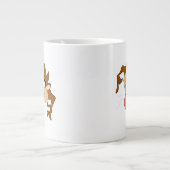 TAZ™ Tongue Out Jumbo-Tasse (Vorderseite)