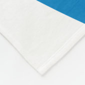 TAZ™ Tongue Out stylisiert Fleecedecke (Ecke)