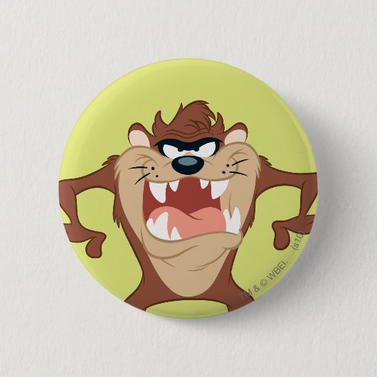 TAZ™ Toothy Grin Button (Vorderseite)