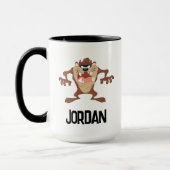 TAZ™ Toothy Grin | Füge Deinen Namen hinzu Tasse (Links)