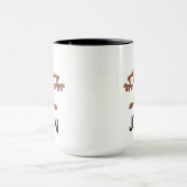 TAZ™ Toothy Grin | Füge Deinen Namen hinzu Tasse (Zentrum)