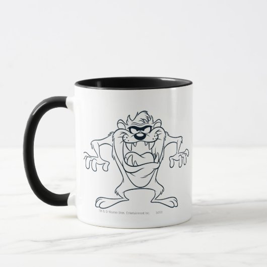 TAZ™ Toothy Grin Sketch Tasse (Links)