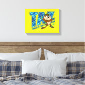 TAZ™ Tornado Leinwanddruck (Insitu (Schlafzimmer))