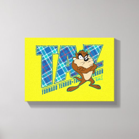 TAZ™ Tornado Leinwanddruck (Vorderseite)