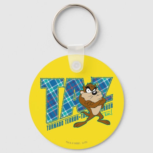 TAZ™ Tornado Schlüsselanhänger (Vorderseite)