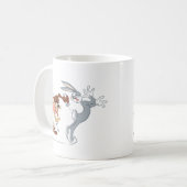 TAZ™ und BUGS BUNNY™ Kaffeetasse (Vorderseite Links)