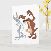 TAZ™ und BUGS BUNNY™ Nicht einmal Flinching - Farb Karte (Gelbe Blume)